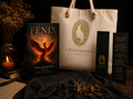 Kit Premium FÉNIX — Livro Assinado + Bolsa + Marcapáginas
